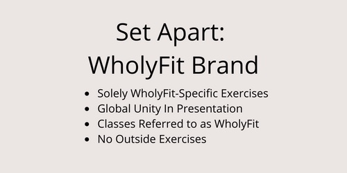 Black & White Aesthetic Circle Model Agency Logo (500 × 250 px) | WHOLYFIT Christian Exercise